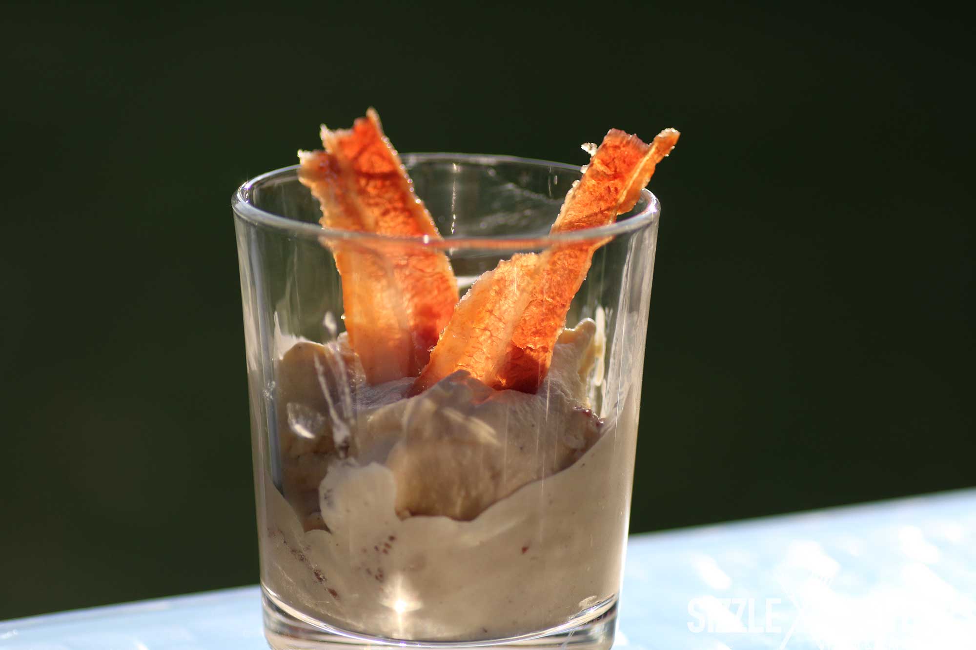 Bacon Eis vom Grill Rezept