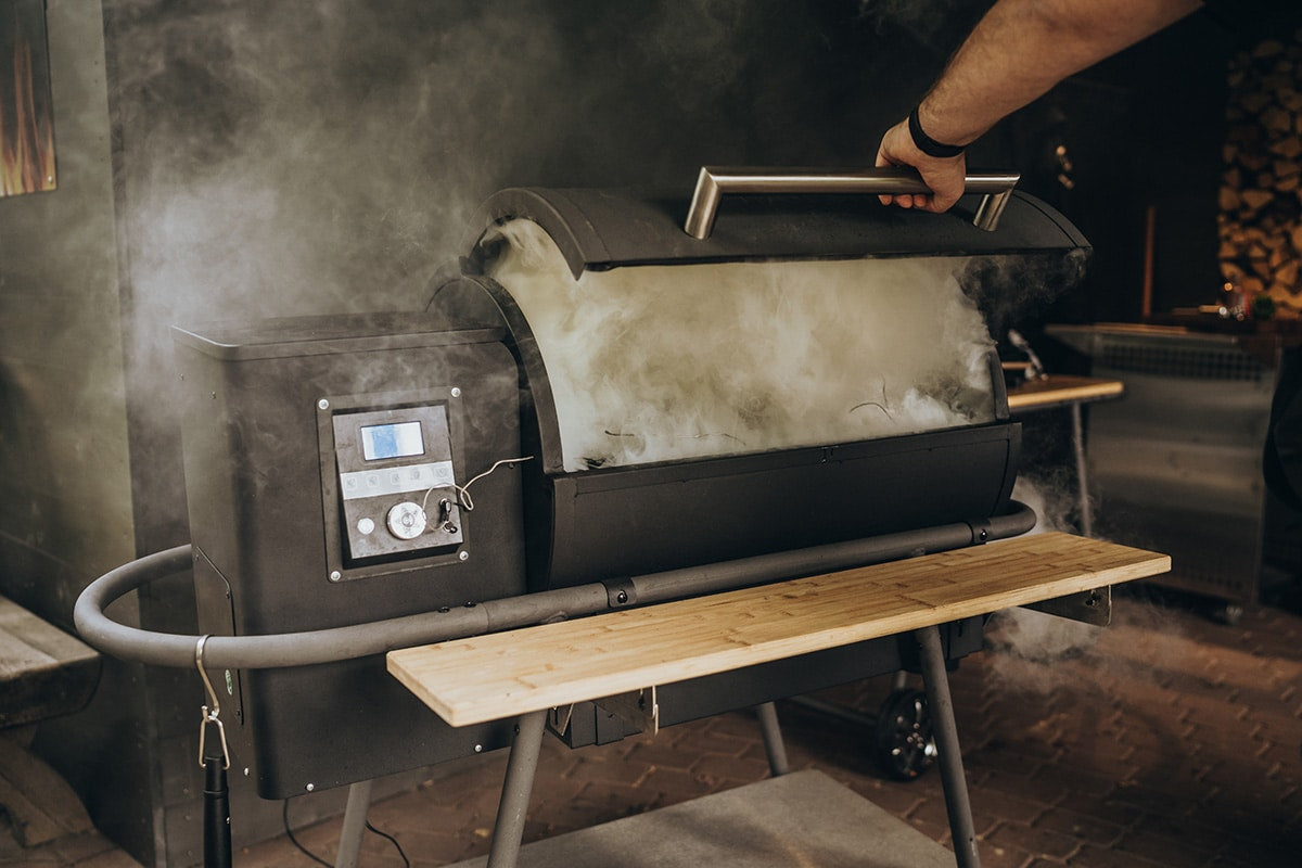Grillen mit dem Pelletgrill