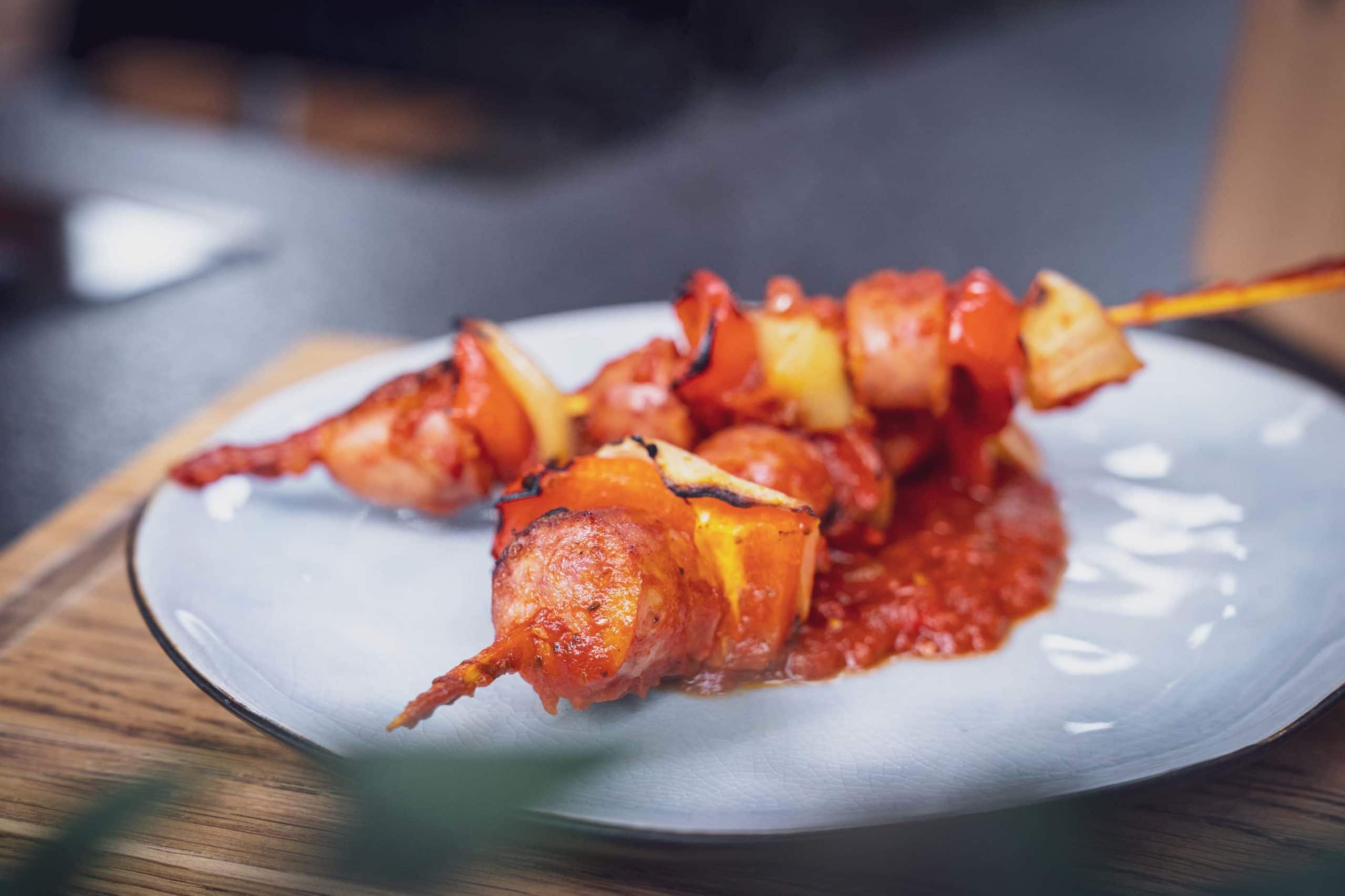 Schaschlik Rezept vom Grill