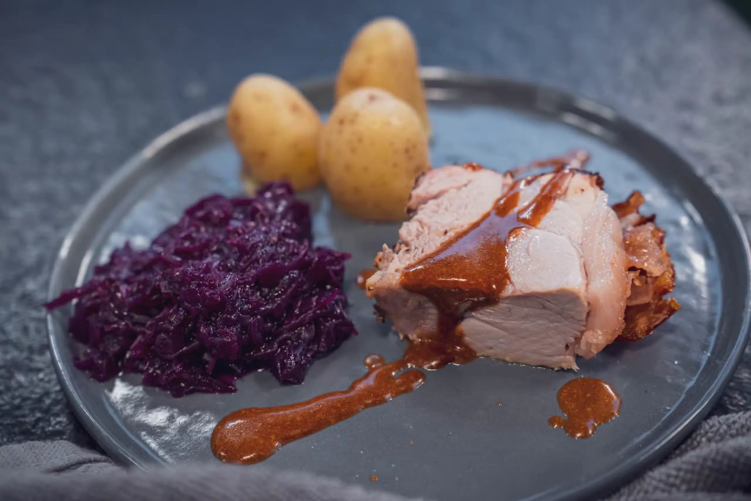 Winzerbraten Rezept - Einfacher Weihnachtsbraten