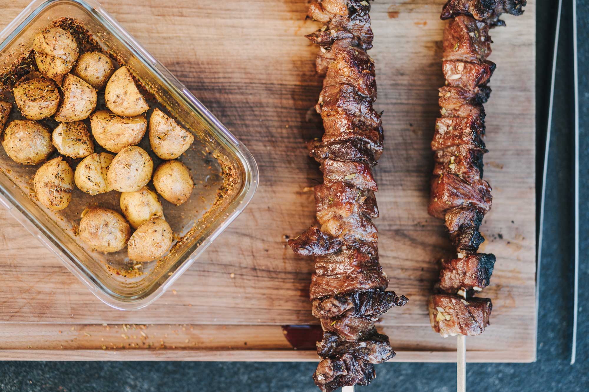 Fleisch Spieße - Espetadas Madeirense
