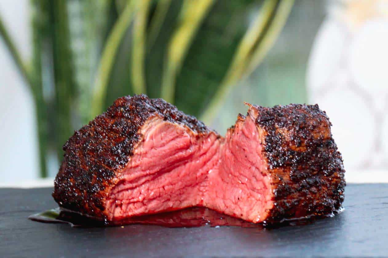 Rinderfiletsteak mit Kaffeekruste