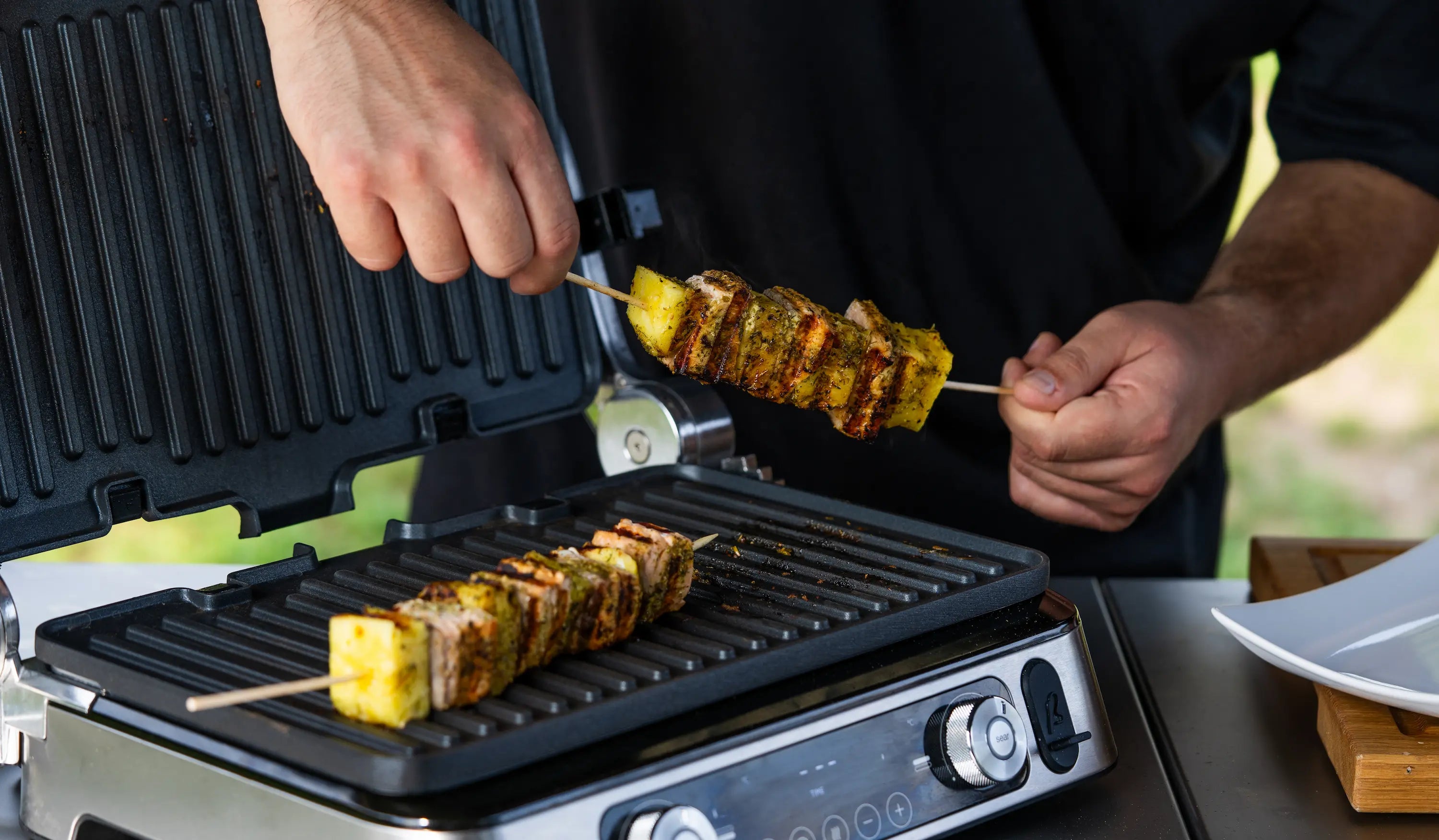 Grillen mit dem Kontaktgrill