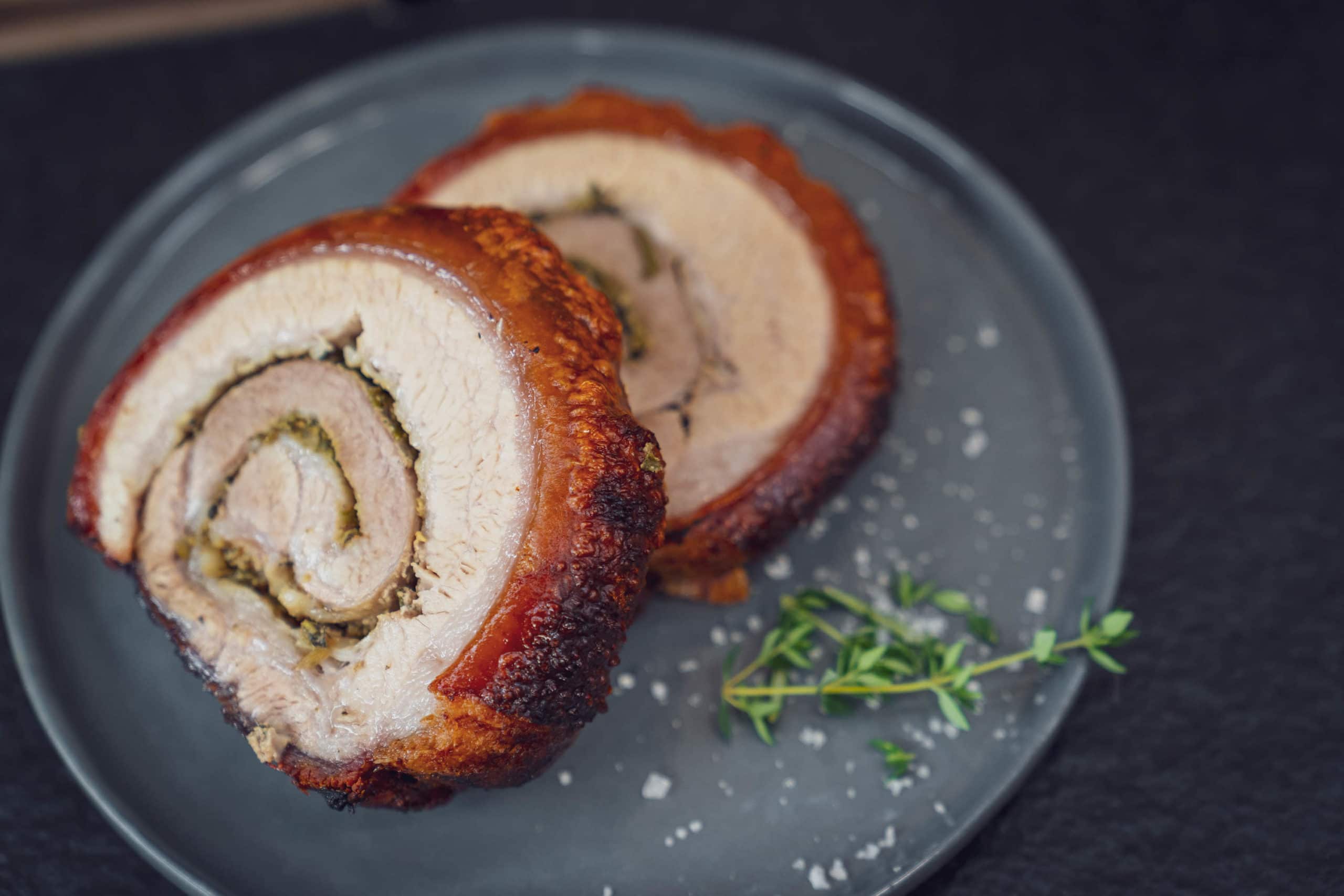 Porchetta vom GrillI – Italienischer Rollbraten