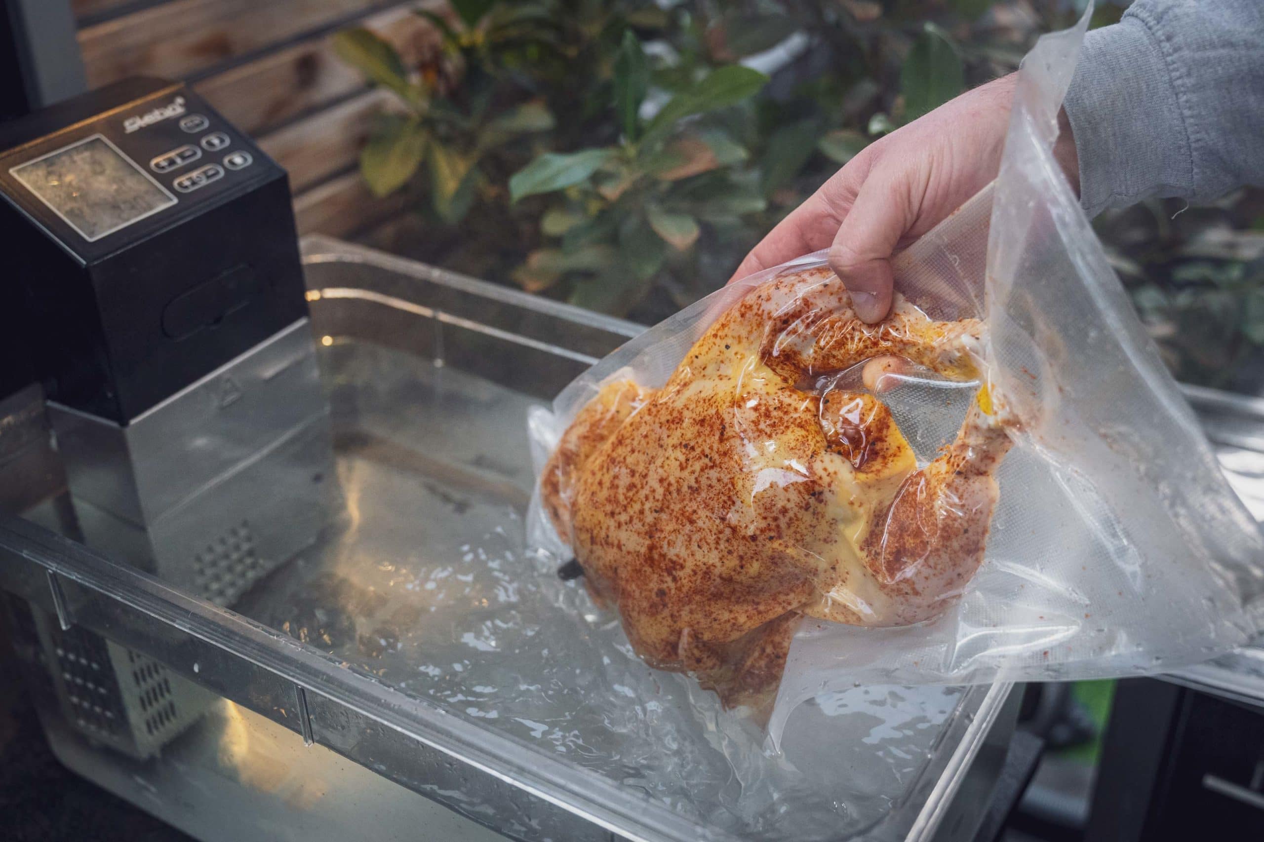 Hähnchen Sous Vide