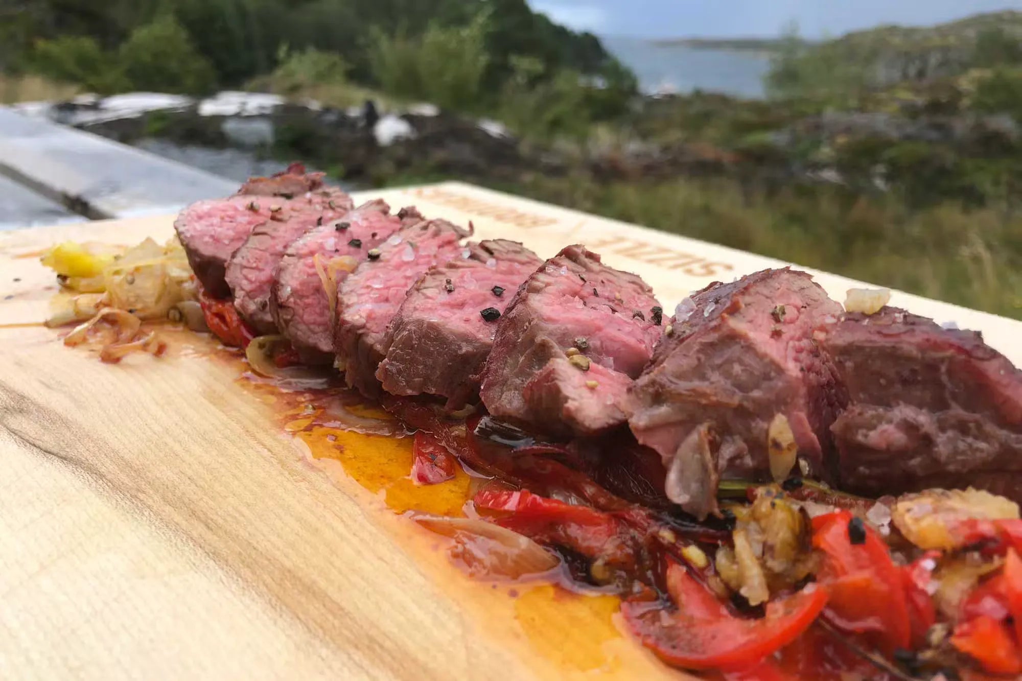 Teres Major Steak mit Grillgemüse