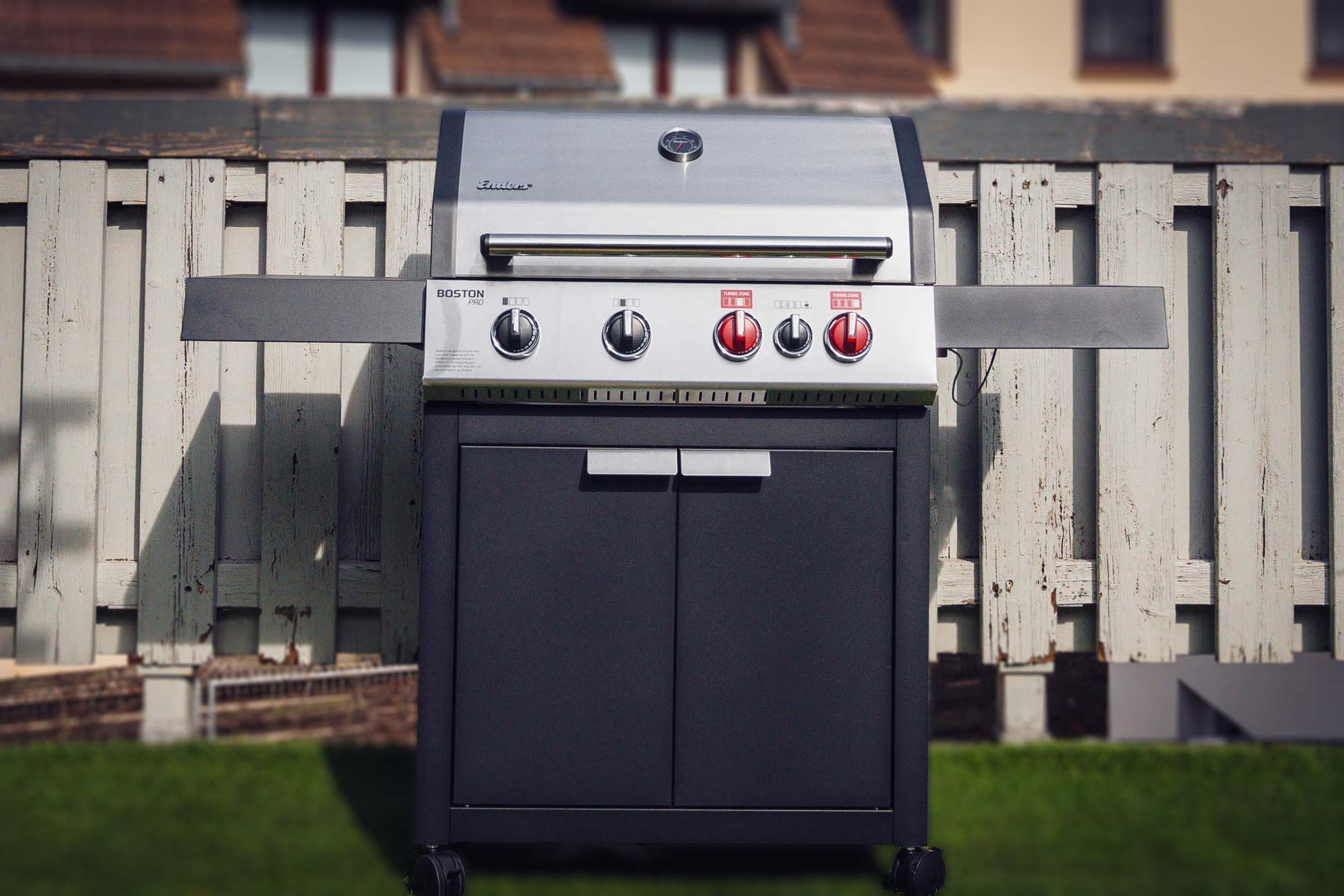 Gasgrill-Test: Enders Boston Pro 4 KR Turbo II (ALDI)