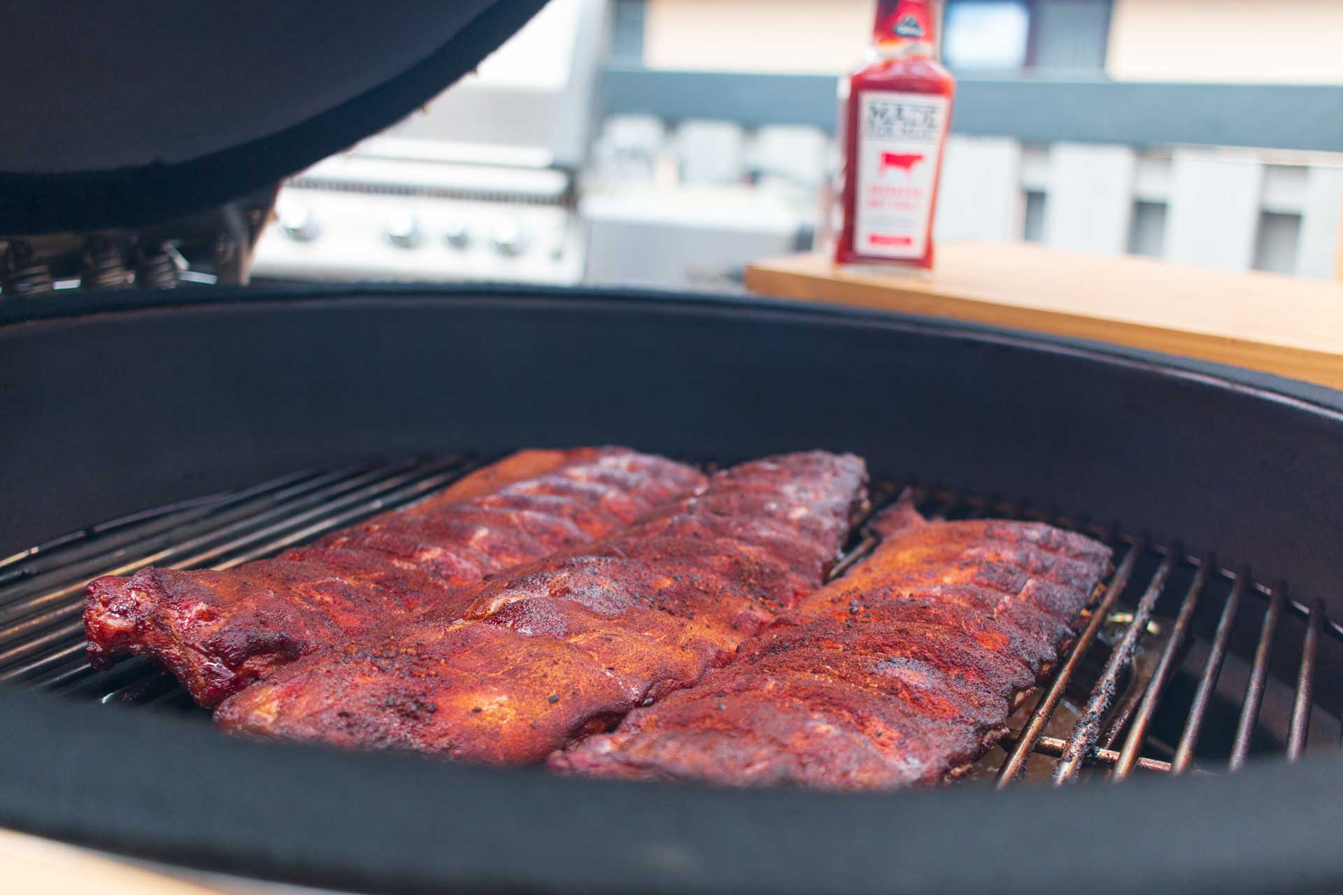 2-1-1 Ribs auf dem Smoker