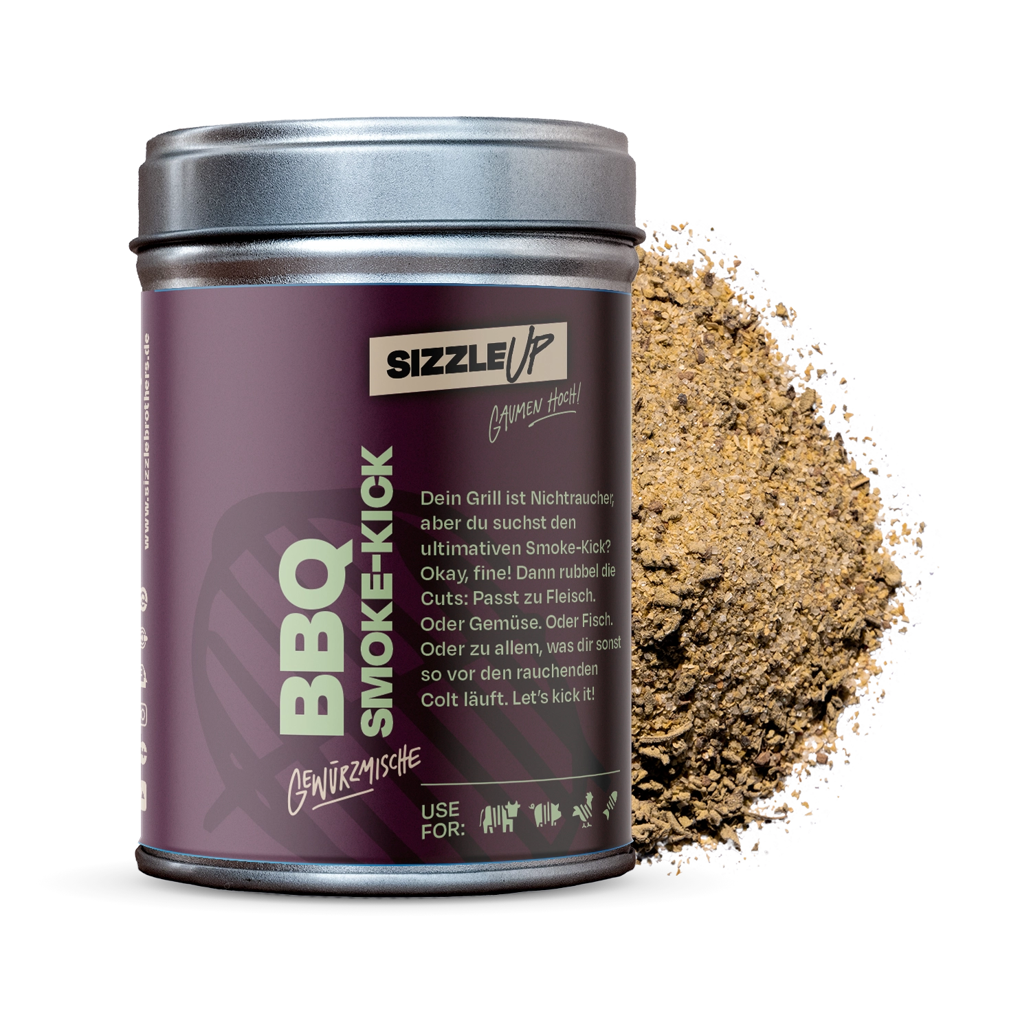 BBQ Smoke-Kick Rub Gewürz SizzleBrothers