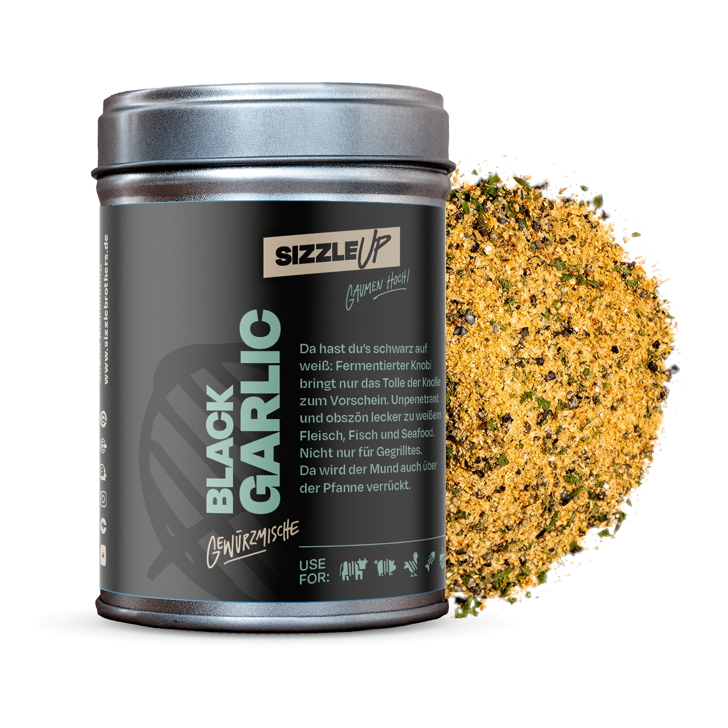 Black Garlic Gewürzmischung SizzleBrothers