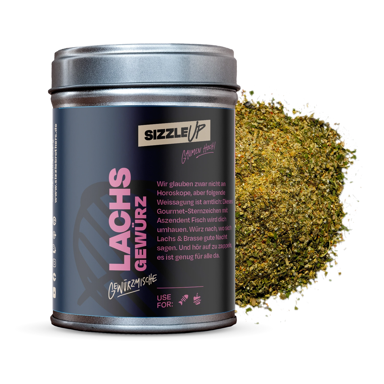 Lachs-Kräuter Gewürzmischung SizzleBrothers