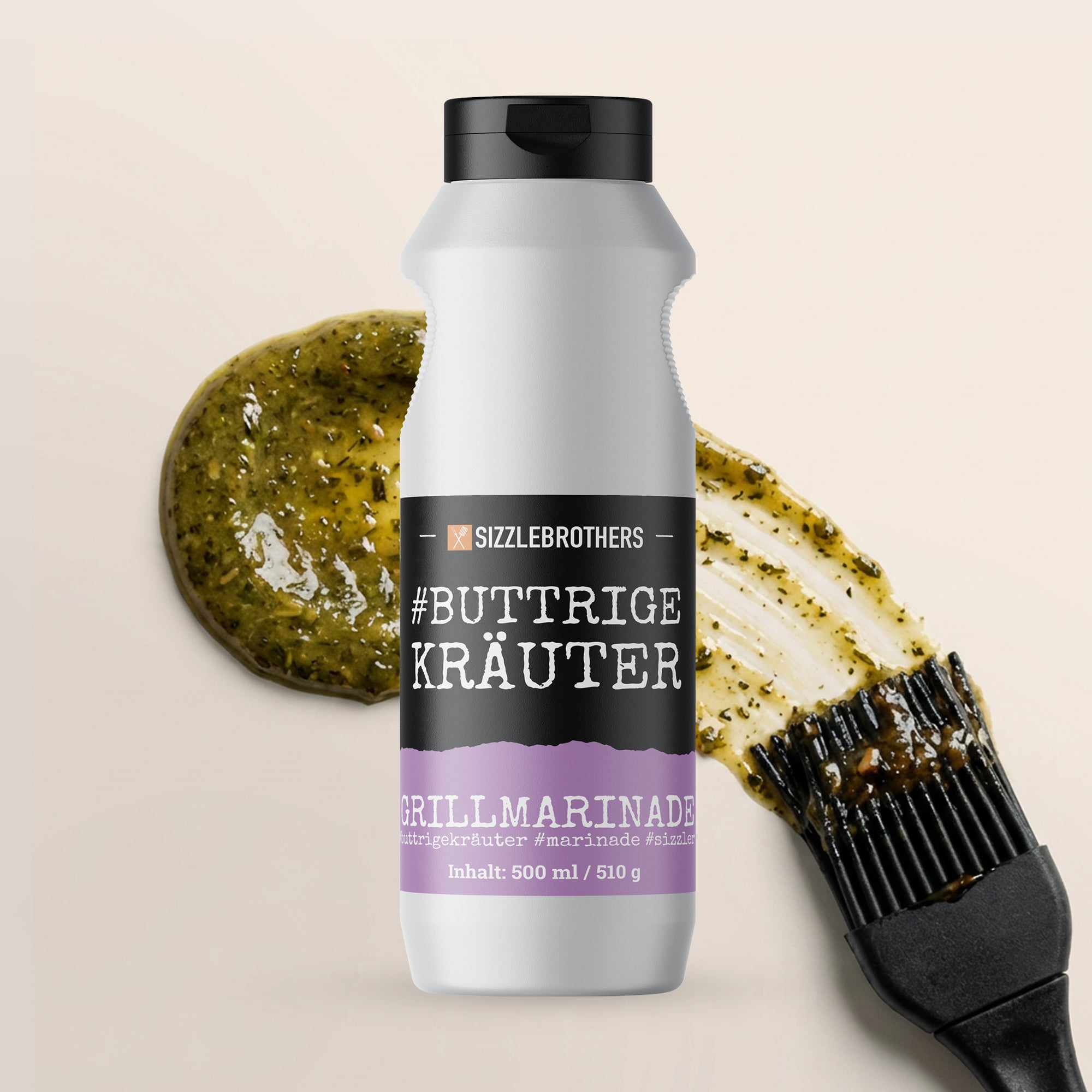 Buttrige Kräuter Marinade SizzleBrothers 500 ml