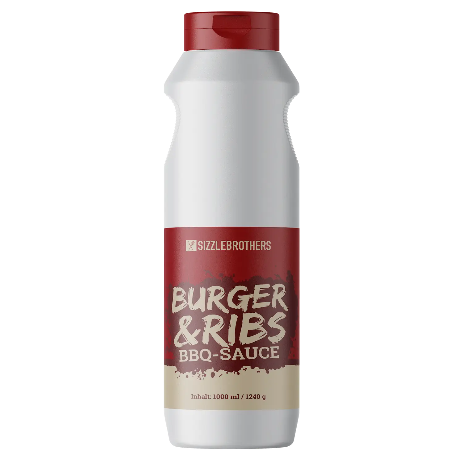 SizzleBrothers Burger & Ribs BBQ-Sauce 1000 ml