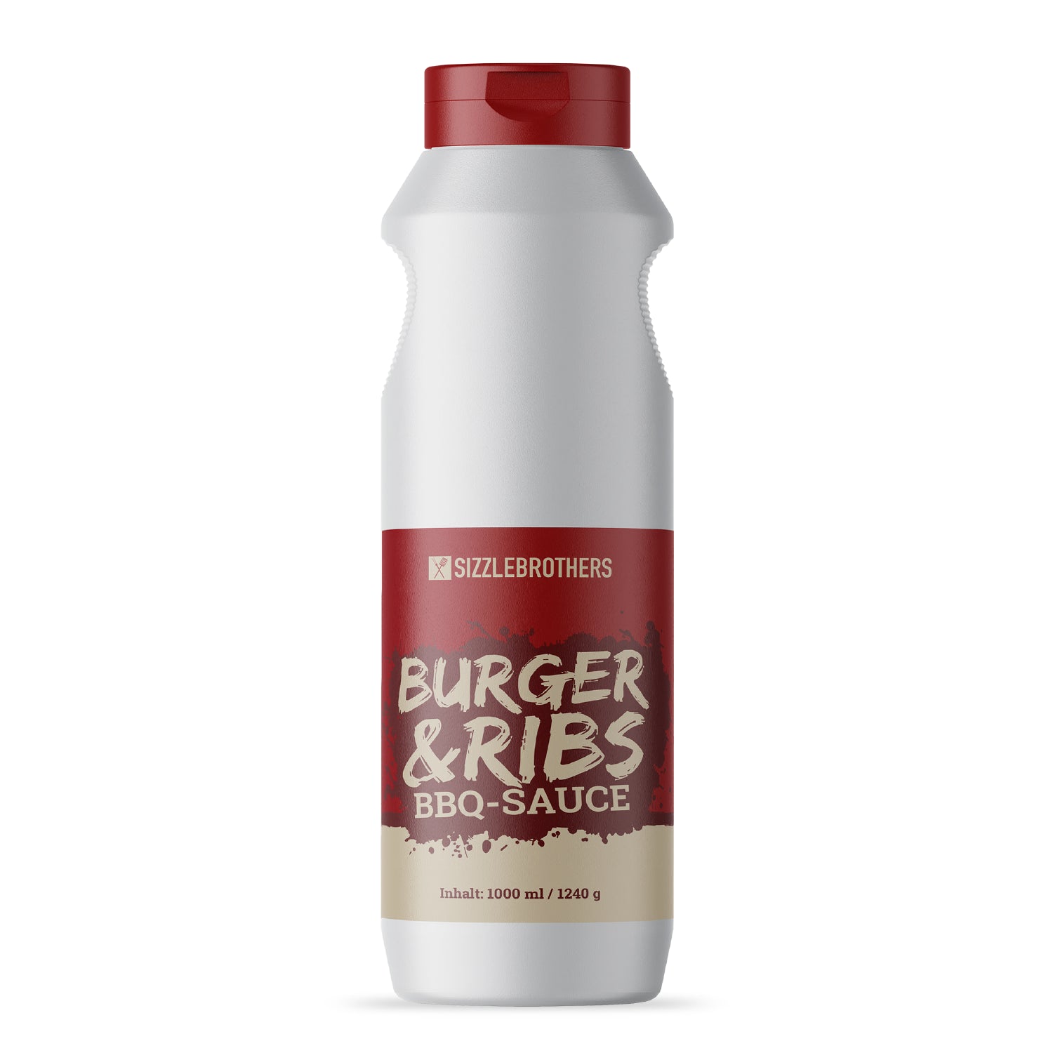 SizzleBrothers Burger & Ribs BBQ-Sauce 1000 ml