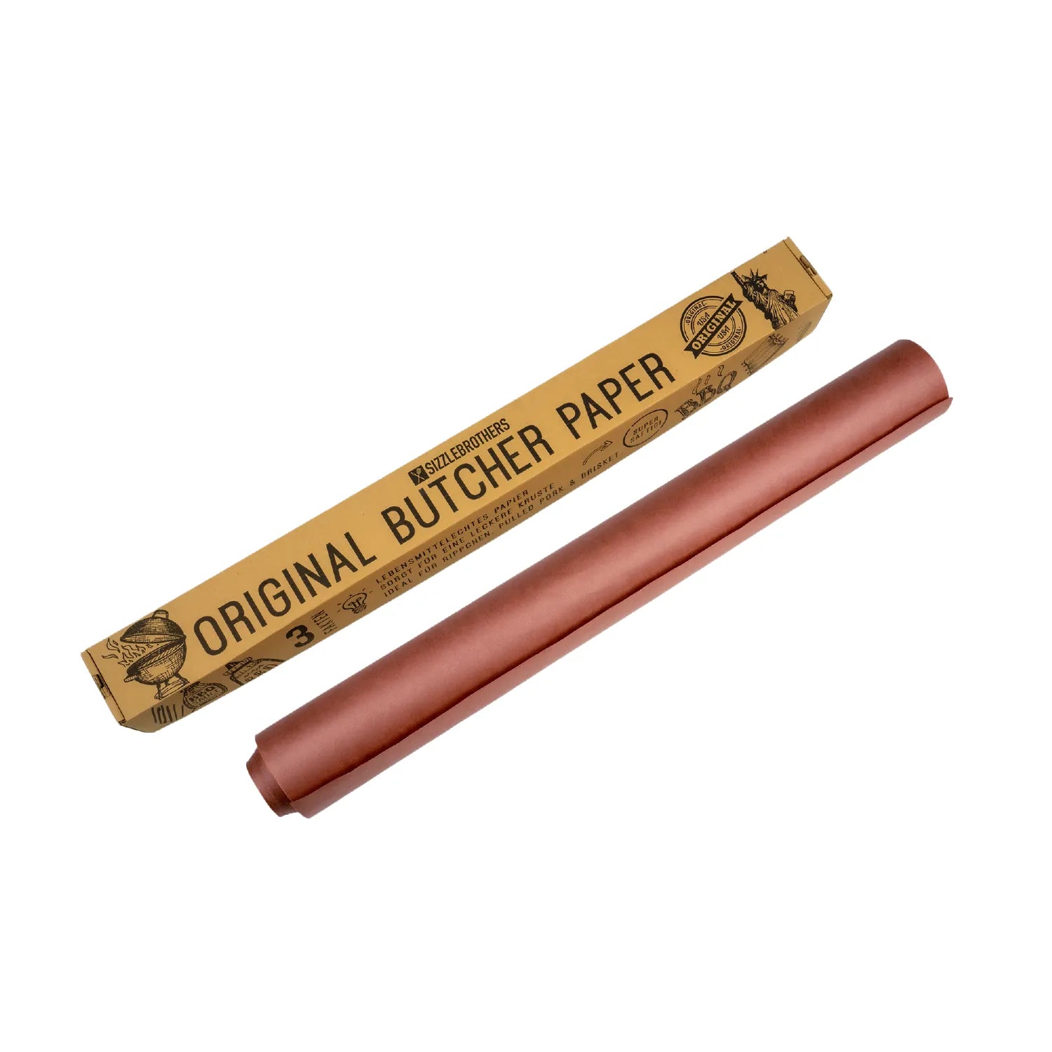Original Pink Butcher Paper USA für BBQ & Grill