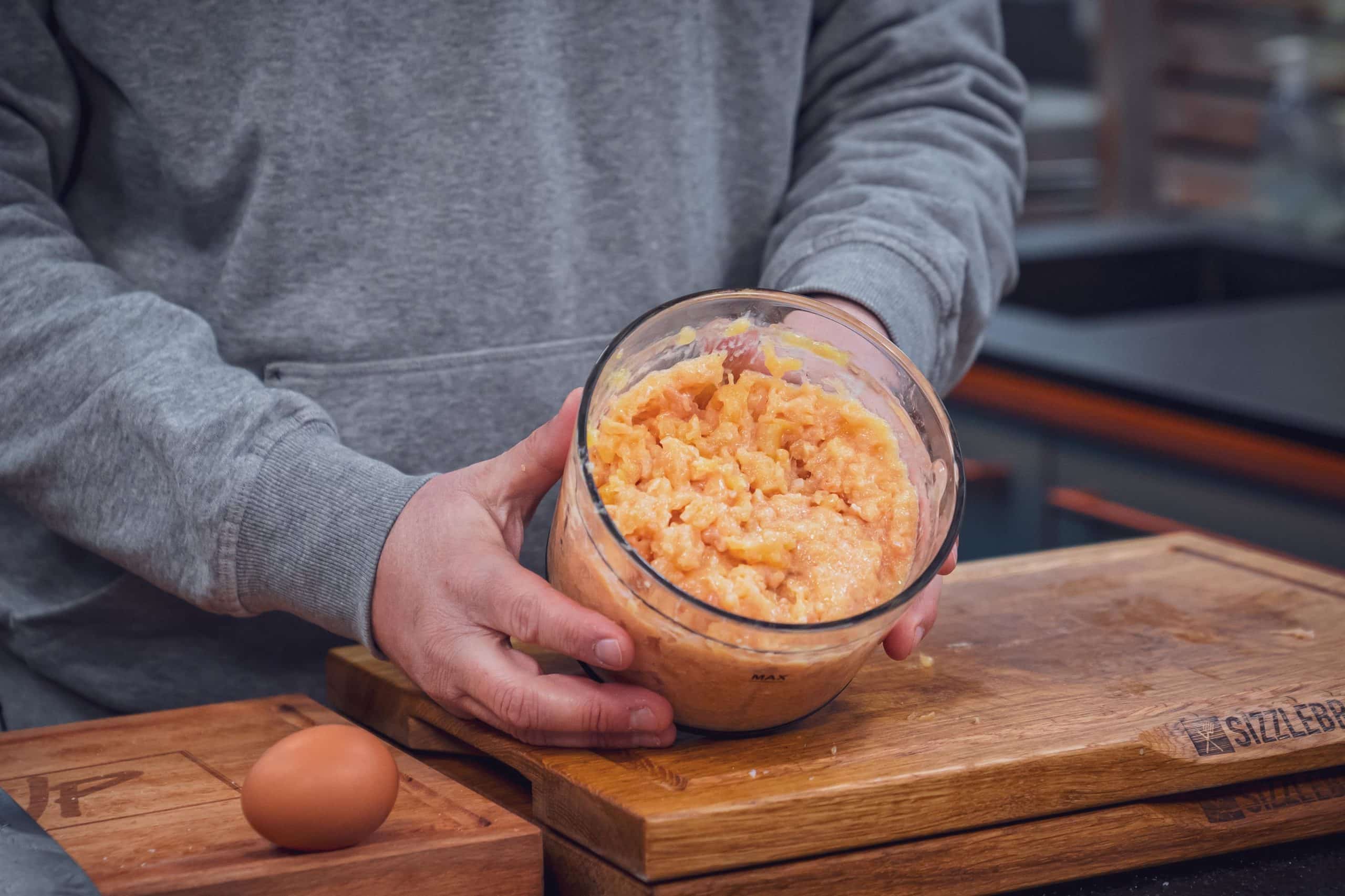 Gemixtes Hähnchenfleisch