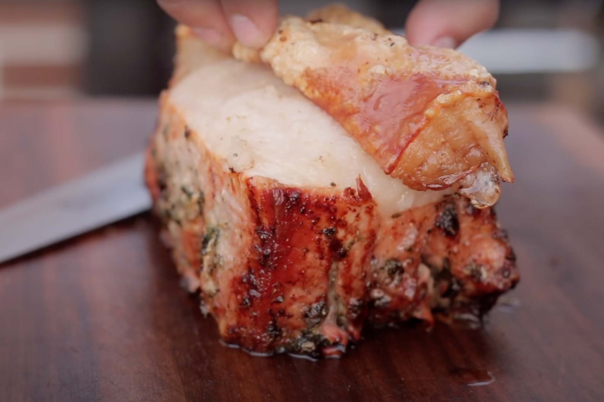 Super saftiger Krustenbraten