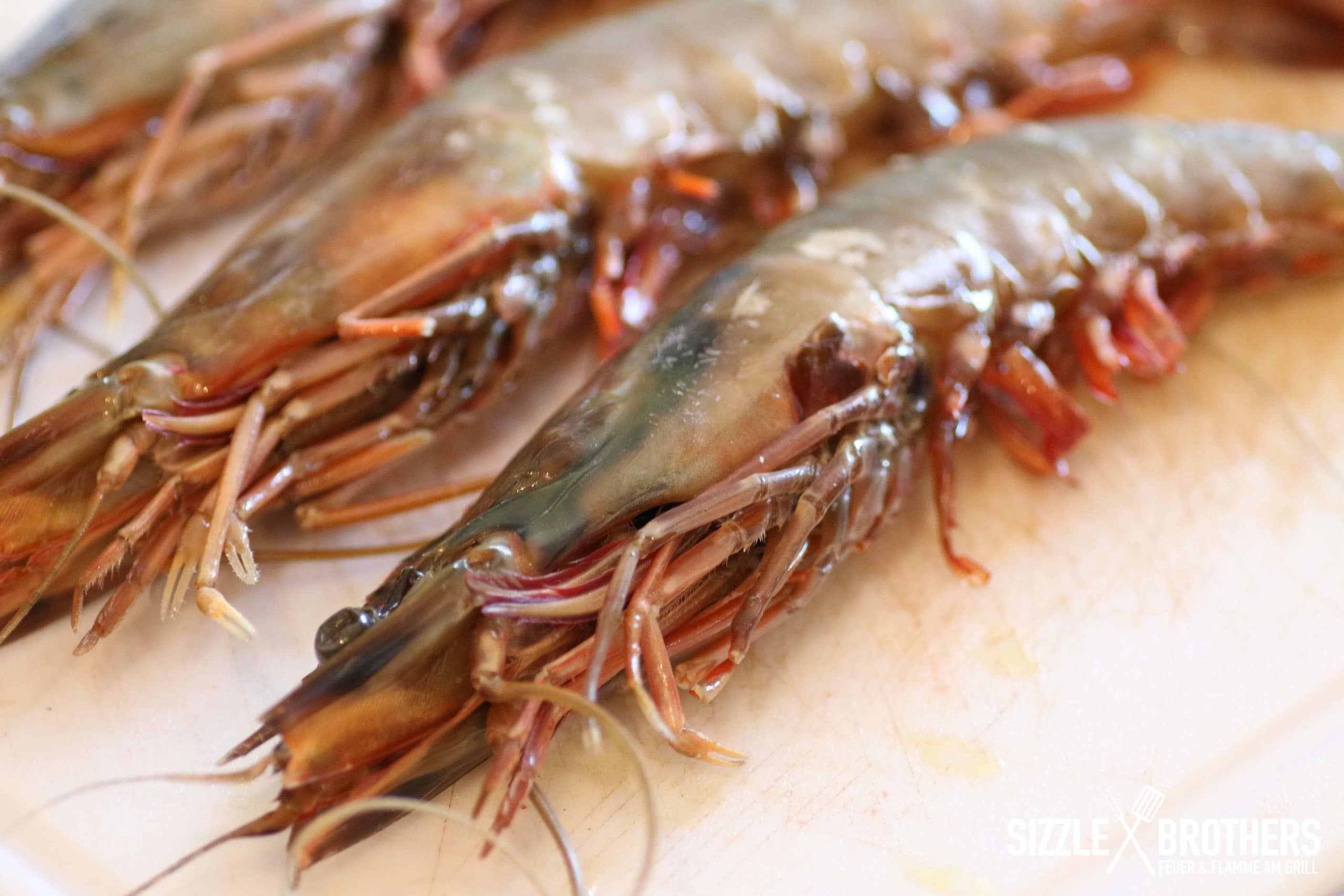 Black Tiger Garnelen roh