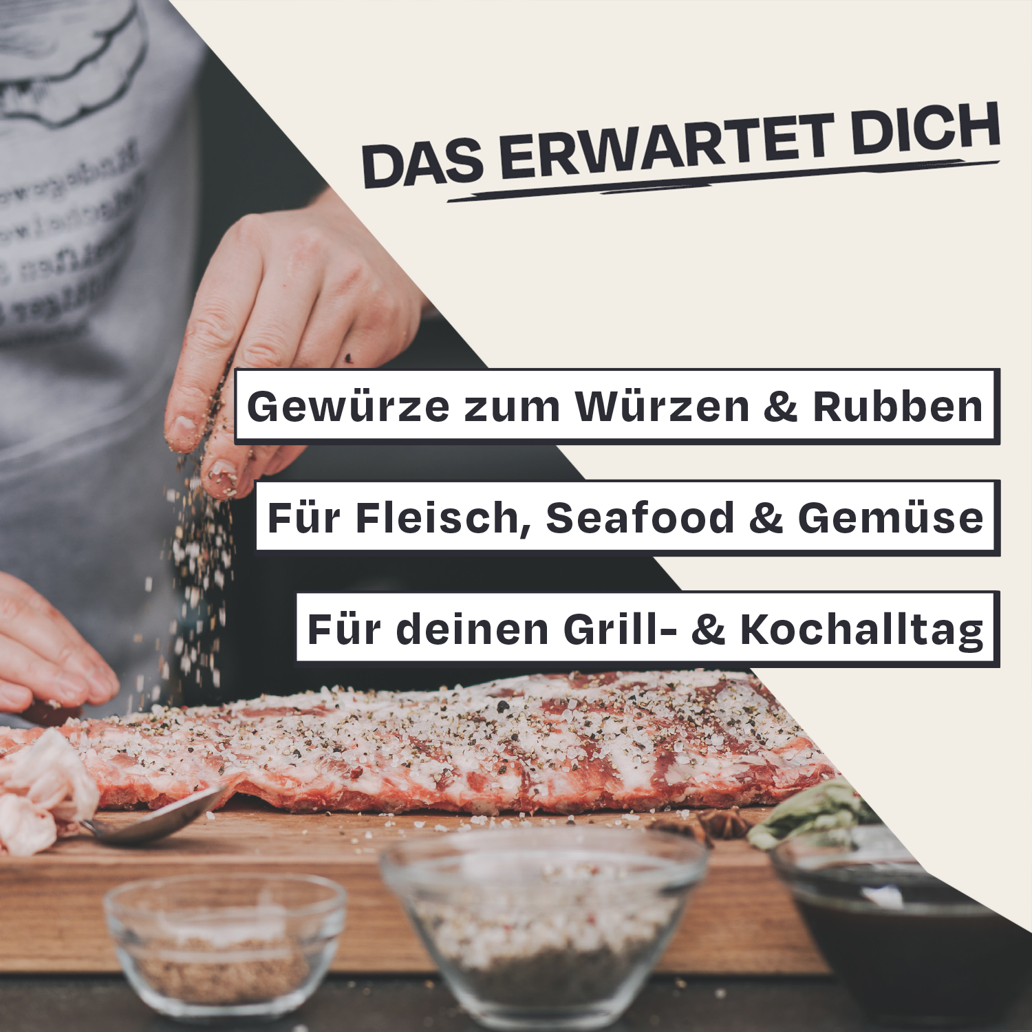 Gewürze im Set
