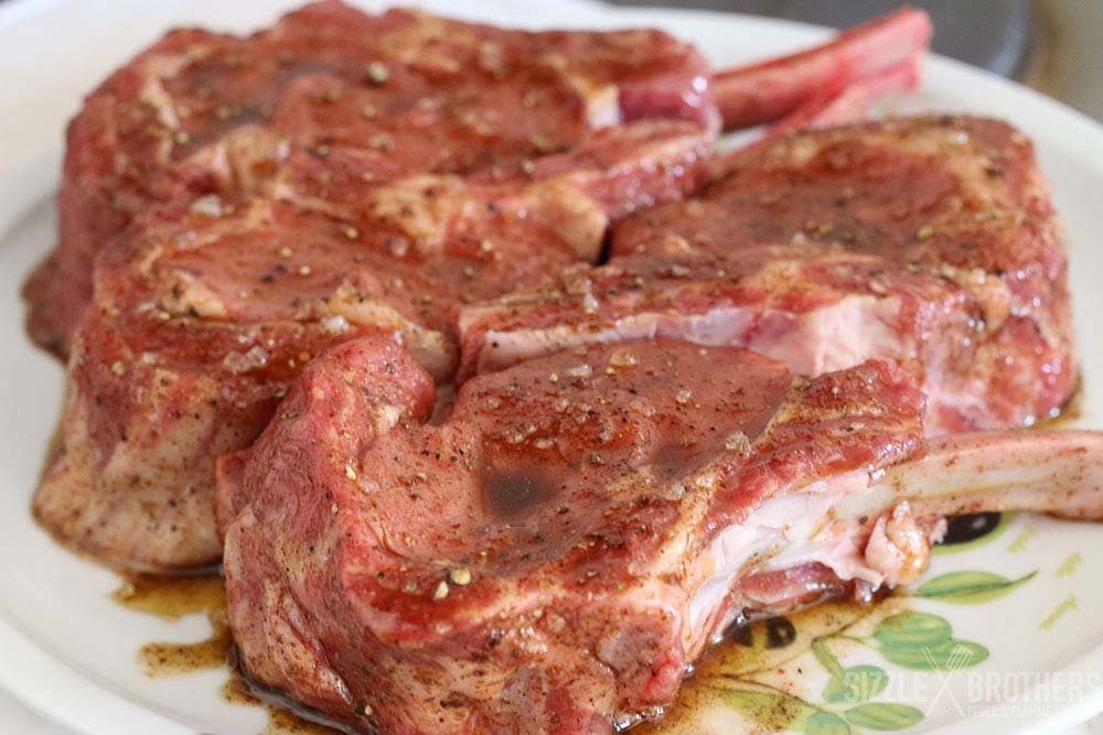 Kalbskotelett marinieren