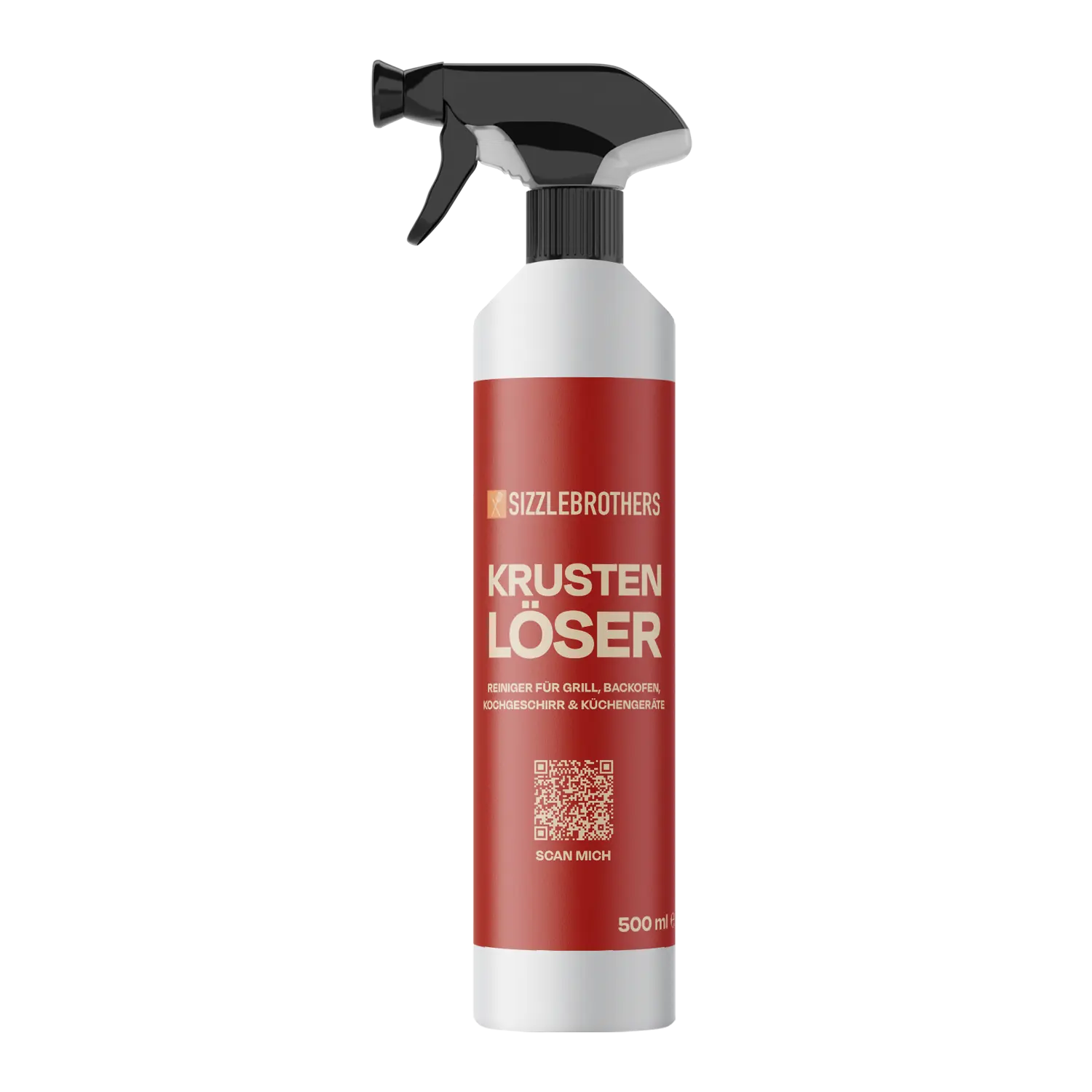 Krustenlöser Reiniger 500 ml SizzleBrothers für Grill, Backofen, Kochgeschirr & Küchengeräte