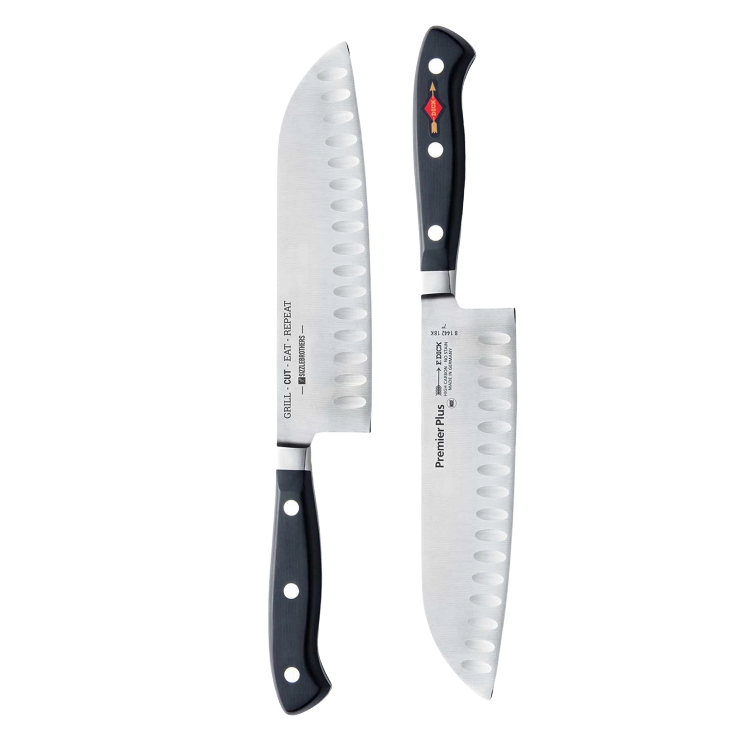 Santoku Messer (18 cm) - SizzleBrothers Edition