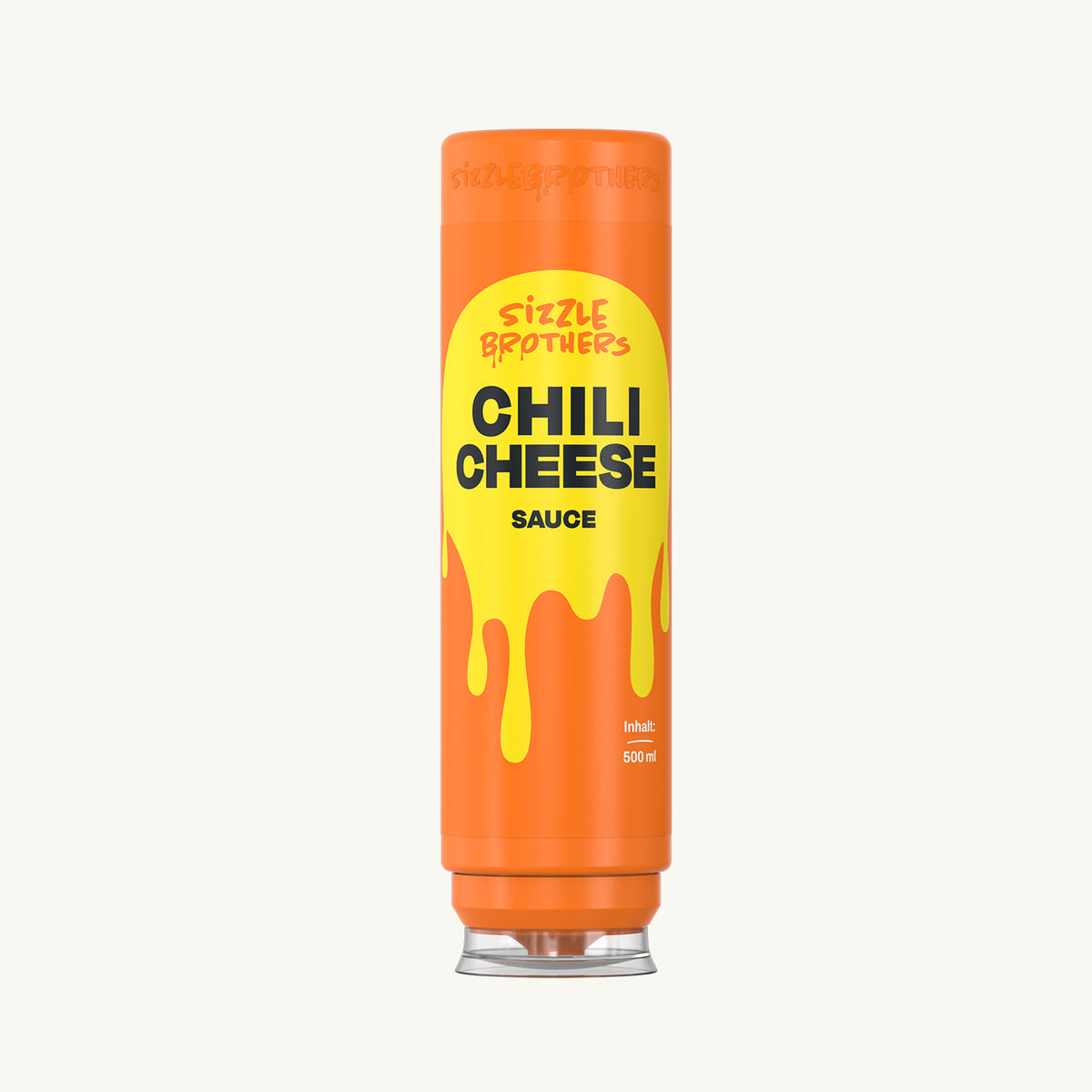Chili Cheese Sauce 500 ml SizzleBrothers in orangener Flasche