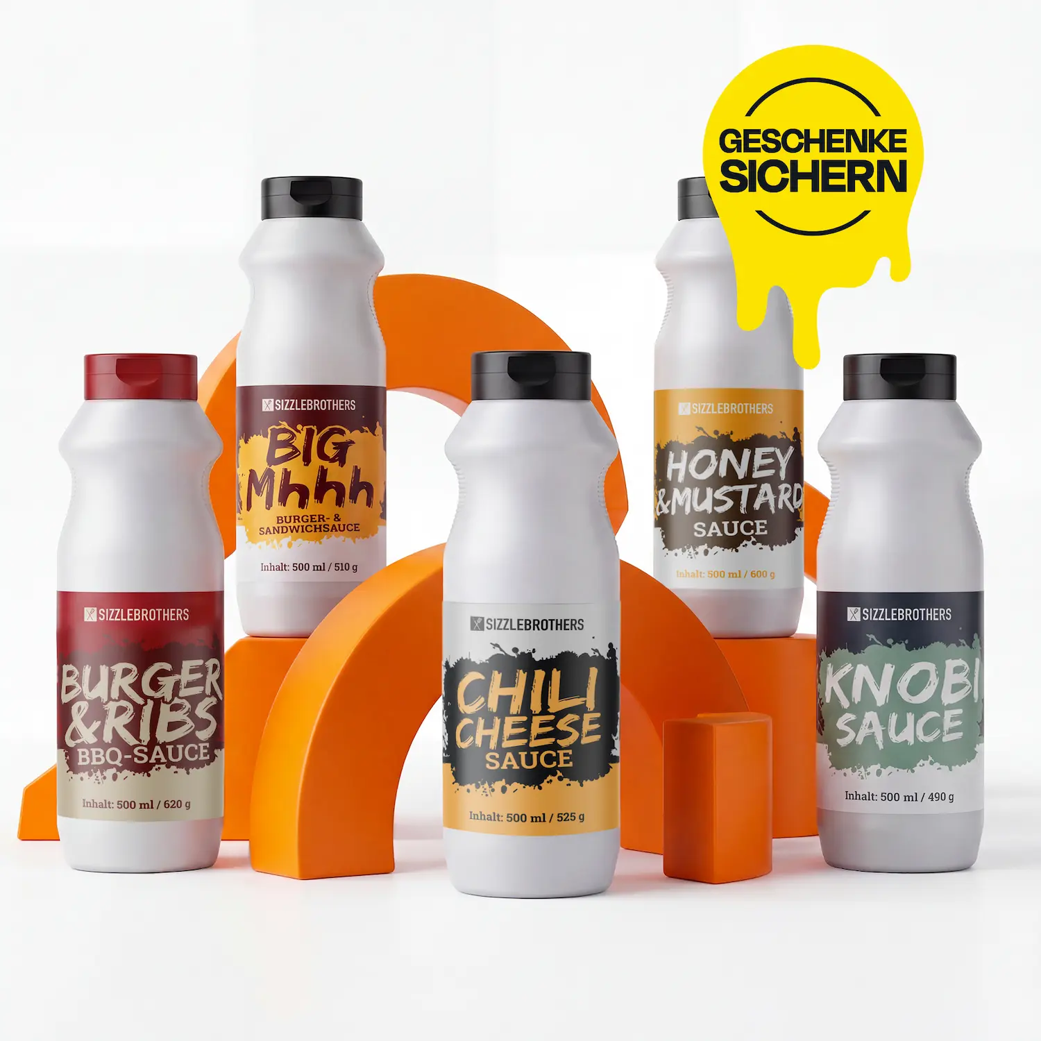 SizzleBrothers Saucen-Set zum Selbstmixen