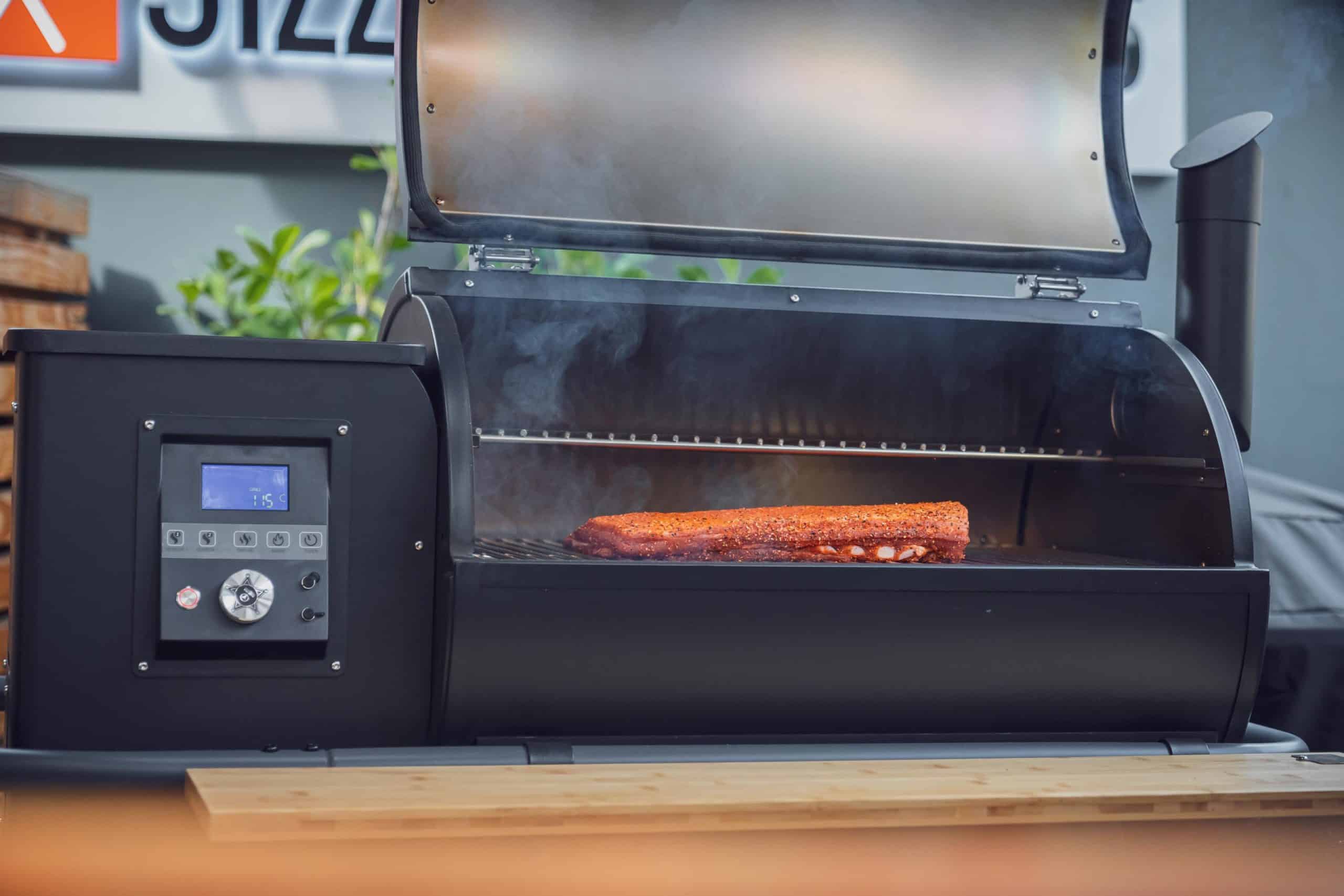 Rippchen auf dem Smoker