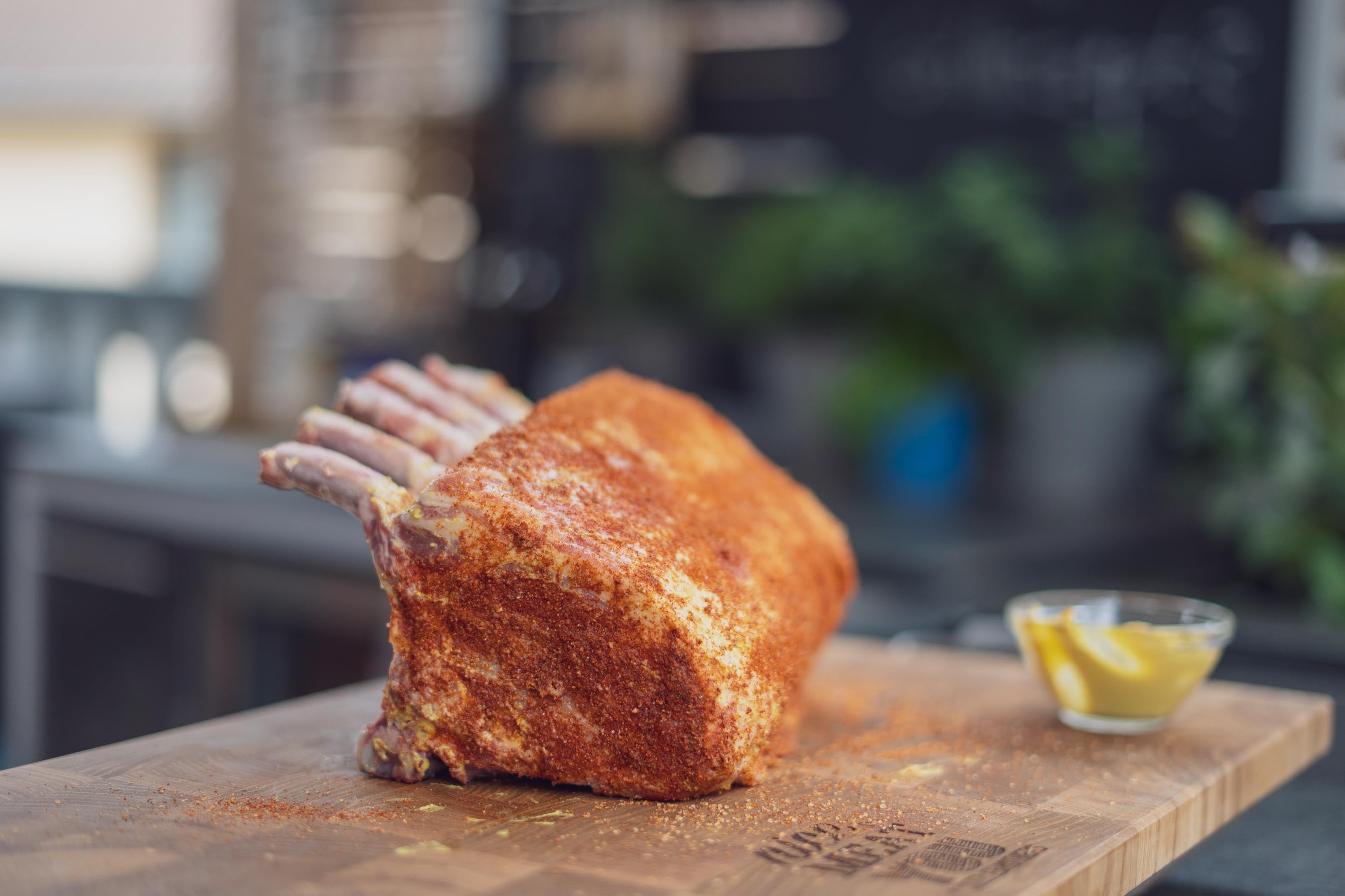 Gewürztes Schweinekarree