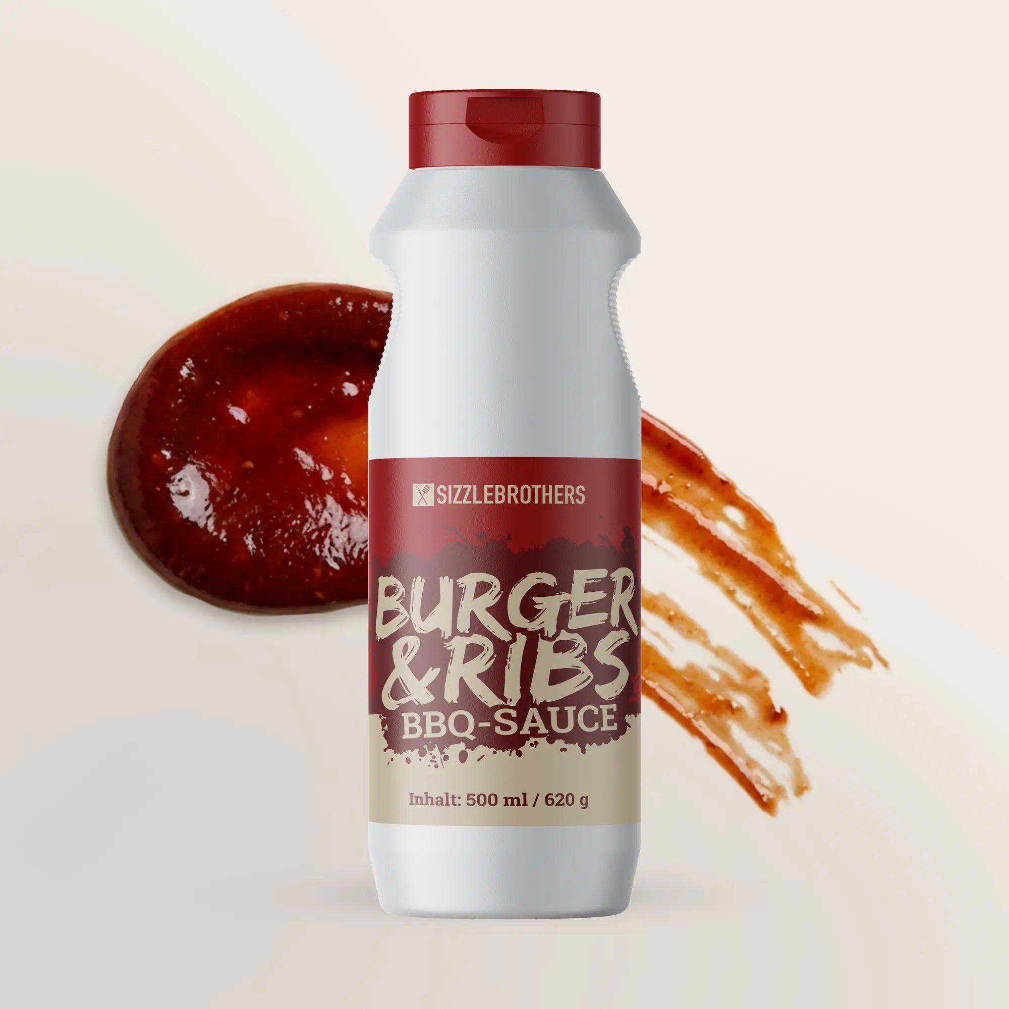 Burger & Ribs BBQ-Sauce 500 ml SizzleBrothers