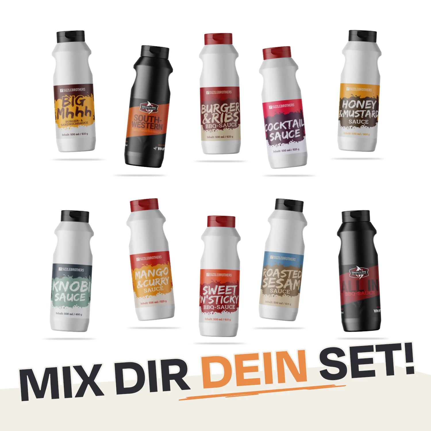 Saucen-Set zum Selbstmixen