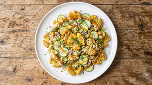 Smashed Potato Salad