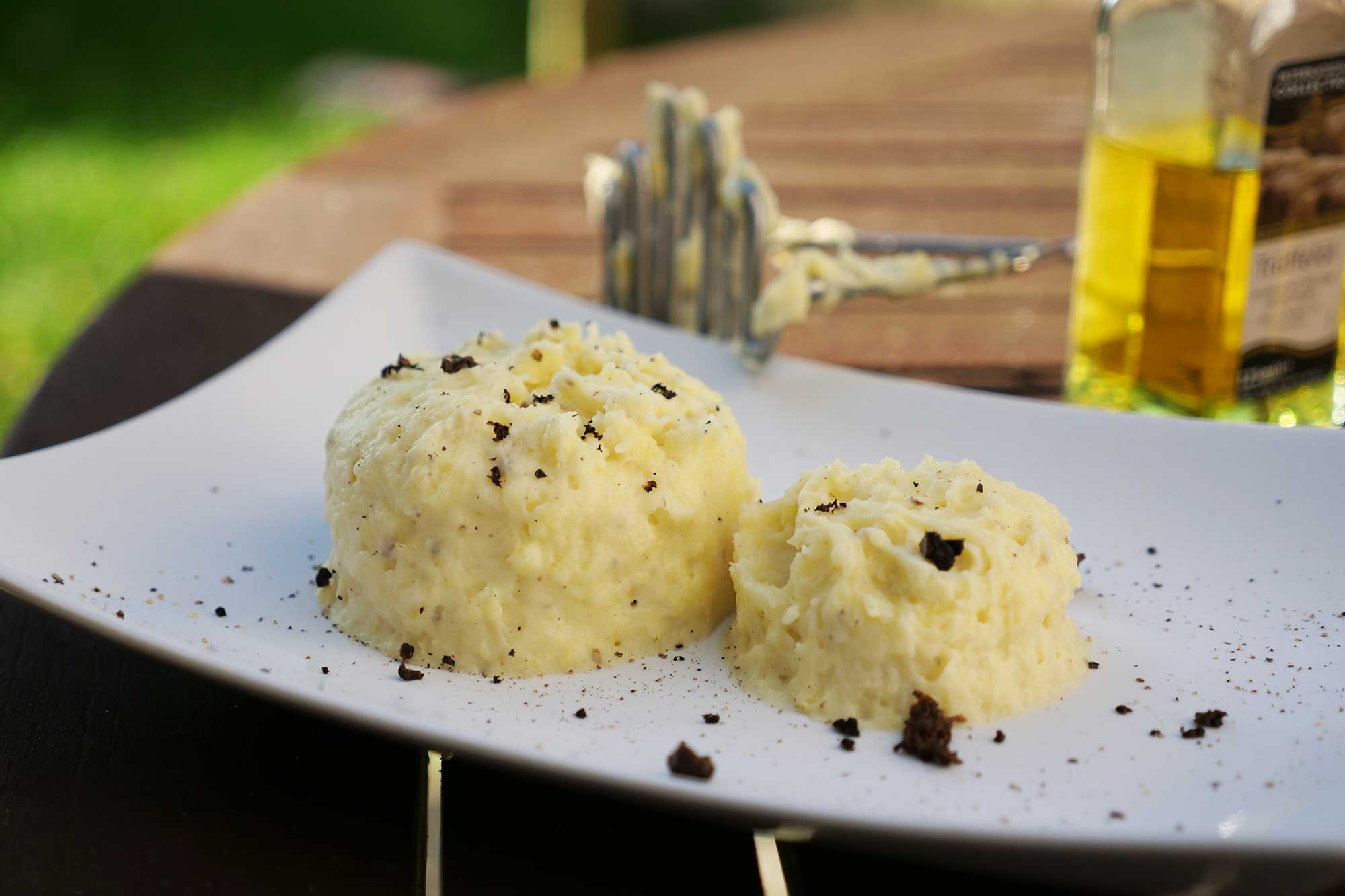 Getrüffeltes Kartoffelpüree - Beilage zum Steak
