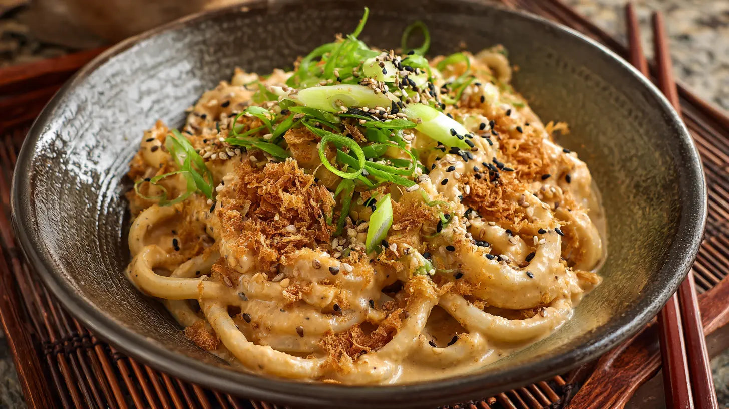 Roasted Sesam Udon Nudeln