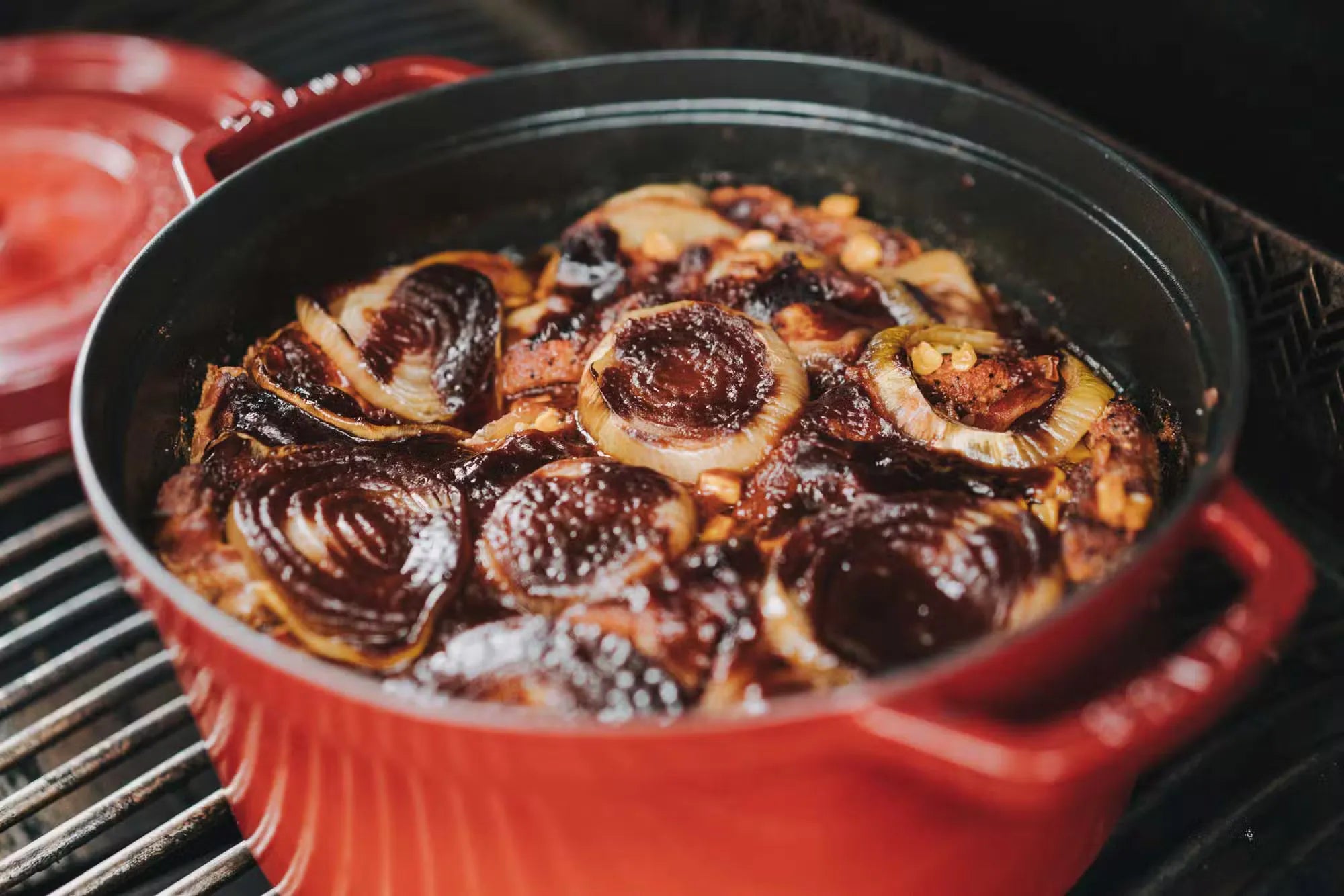 Schichtfleisch Rezept aus dem Dutch Oven
