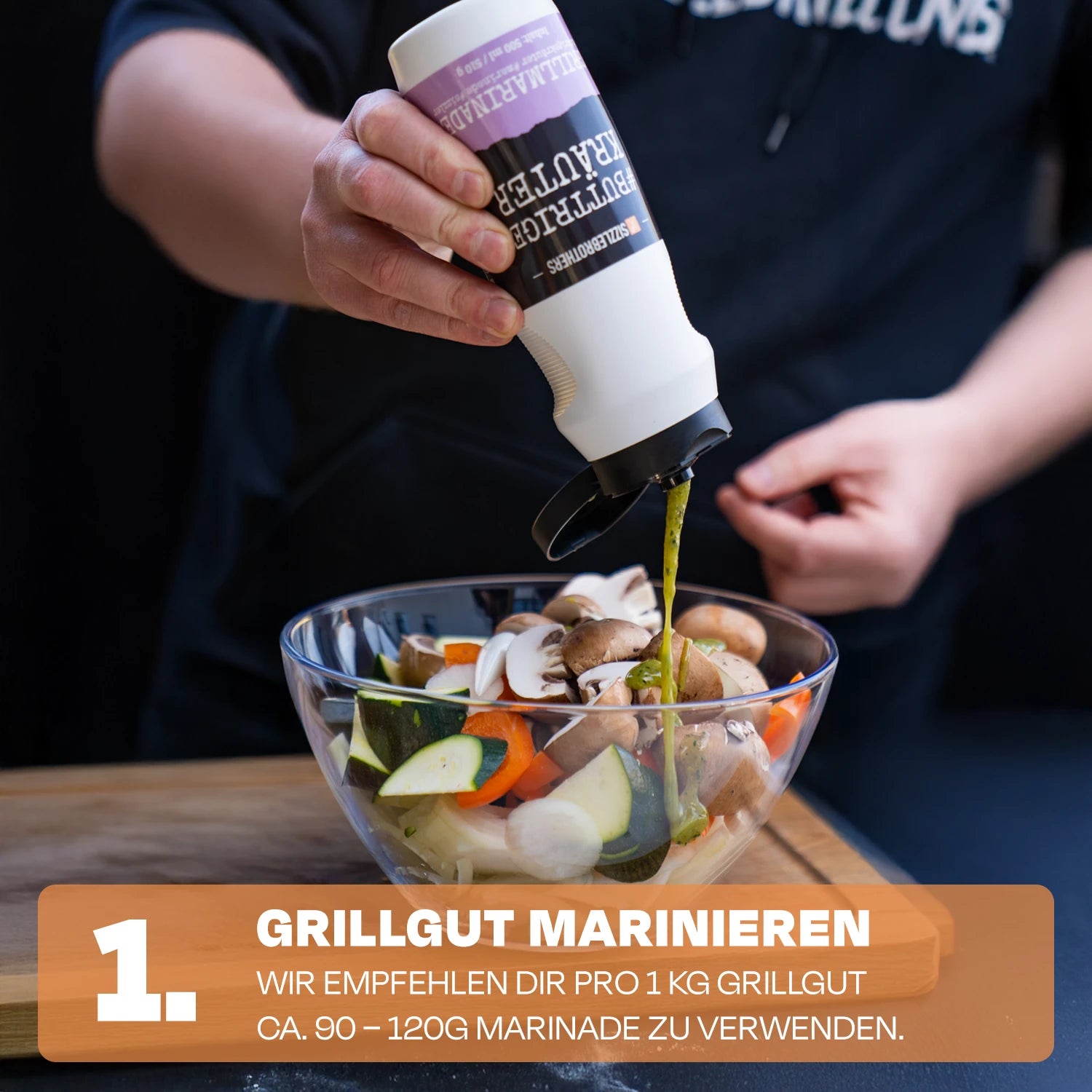Grillmarinade im Set