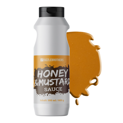 Honey & Mustard Sauce SizzleBrothers 500 ml