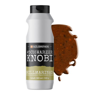 SchwarzerKnobi Marinade 500 ml SizzleBrothers