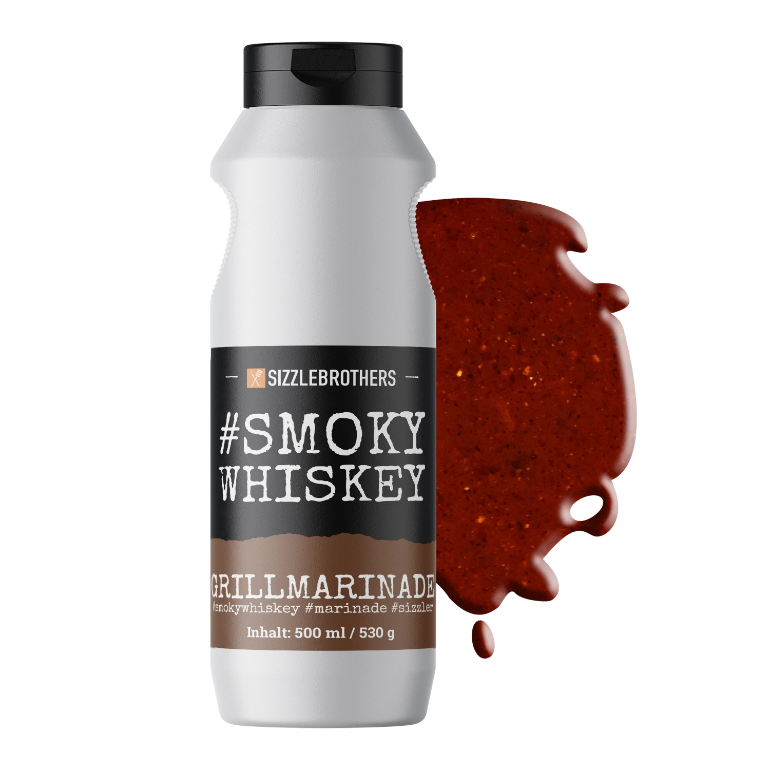 SmokeyWhiskey Marinade 500 ml SizzleBrothers 