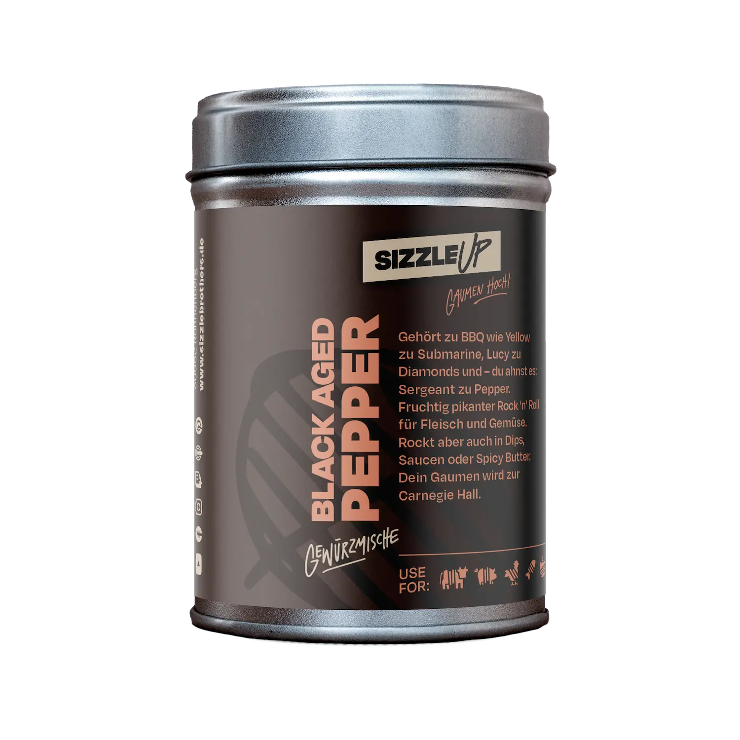Black Aged Pepper SizzleBrothers Rub