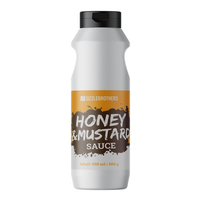 Honey & Mustard Sauce SizzleBrothers 500 ml