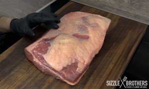 Beef Brisket mit Flat, Fat Cap und Point