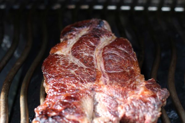Rib Eye Steak grillen - Indirekt wird es gargezogen