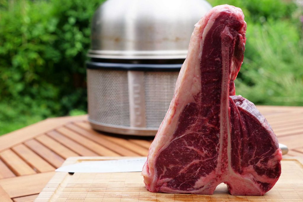 Flammenwerfer Steak: Porterhouse Steak