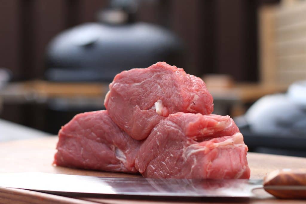 Roasbeef grillen - Als Steaks geschnitten