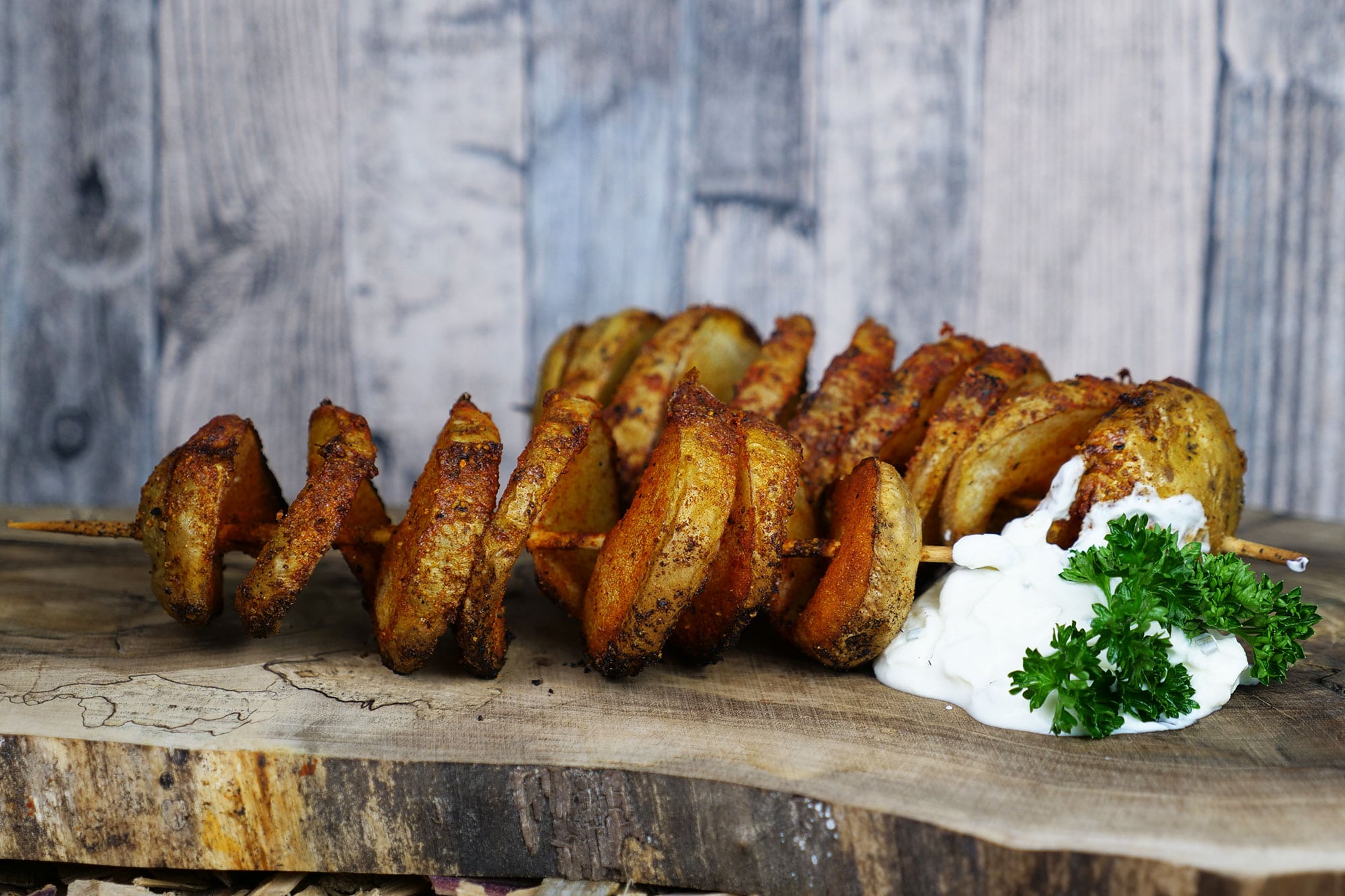 Tornadokartoffeln Vom Grill Rezept Fur Einen Leckeren Snack