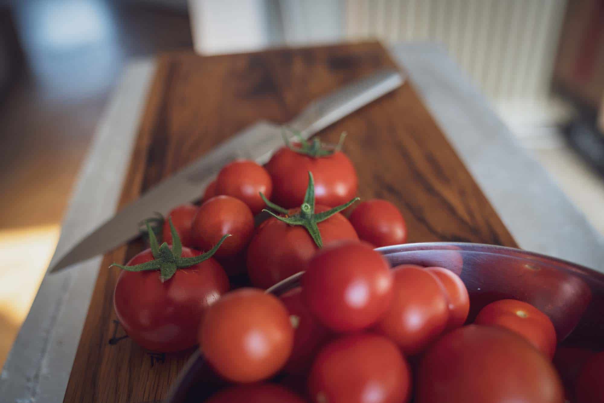 Saftige, rote Tomaten