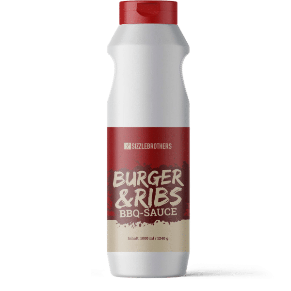Burger & Ribs BBQ-Sauce 1000ml